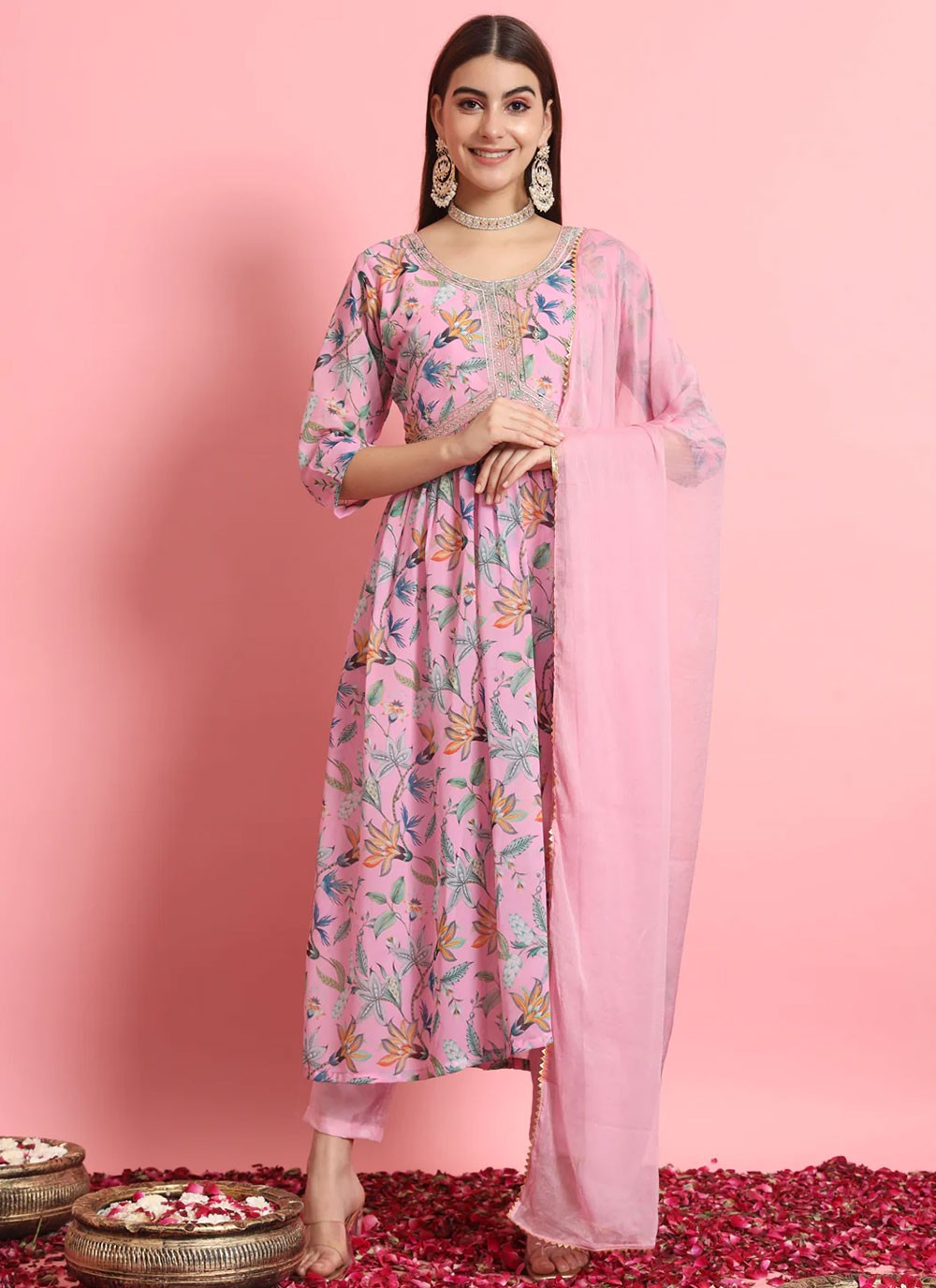 Georgette Salwar Suit - T1890