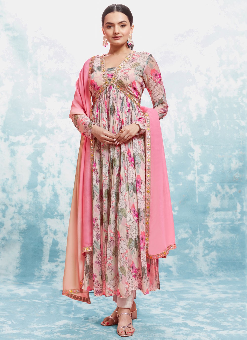 Georgette Salwar Suit - T2652