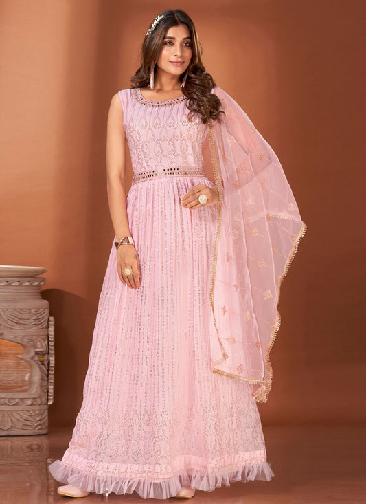 Crush, Georgette Gown - G1095