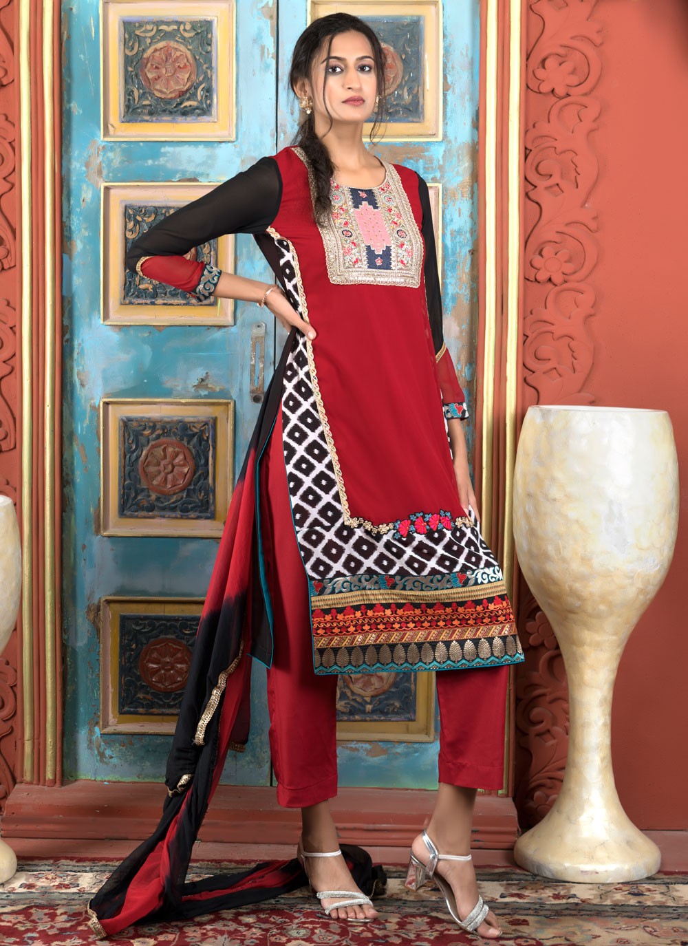 Georgette Salwar Suit - T3260