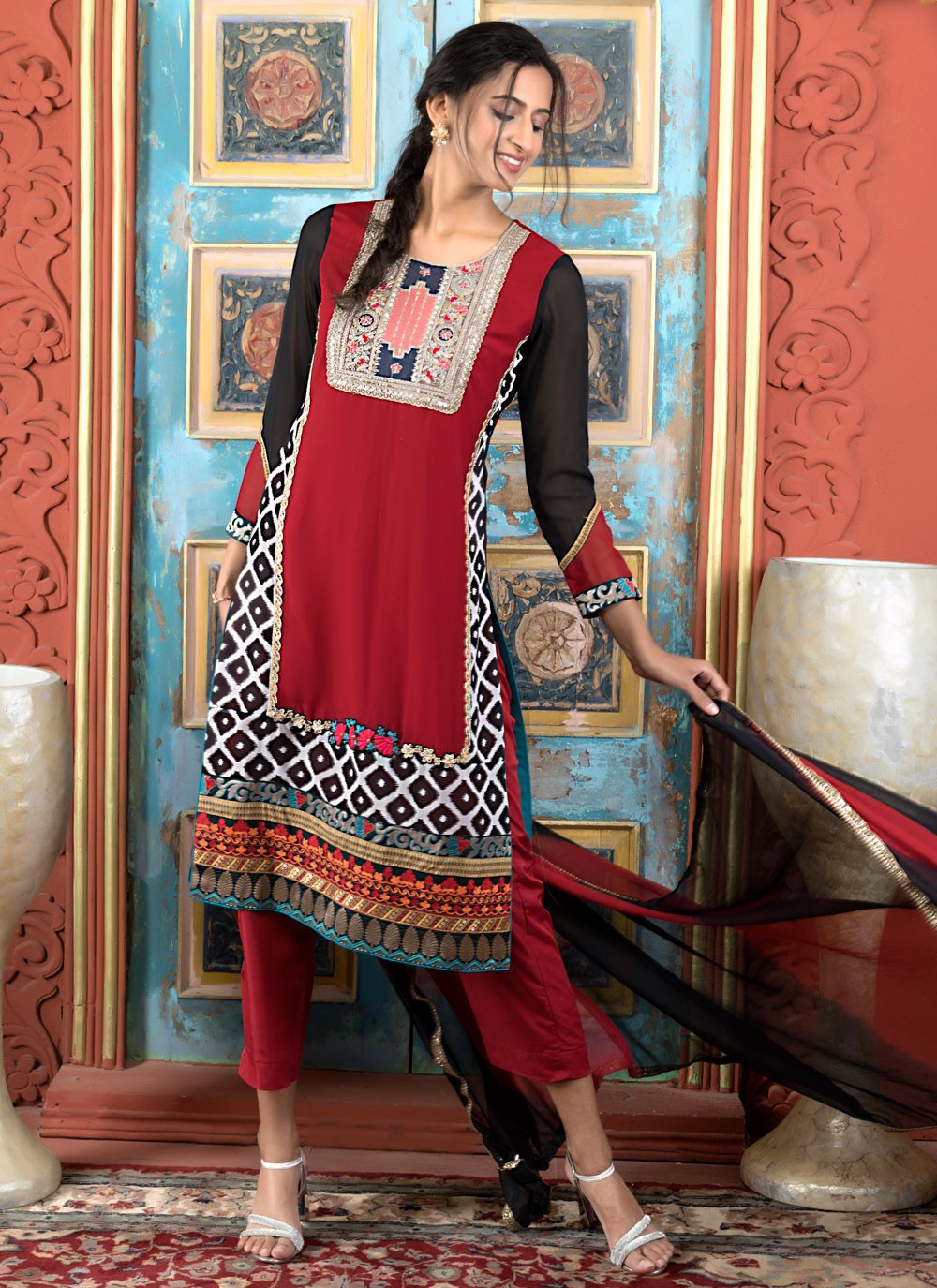 Georgette Salwar Suit - T3260