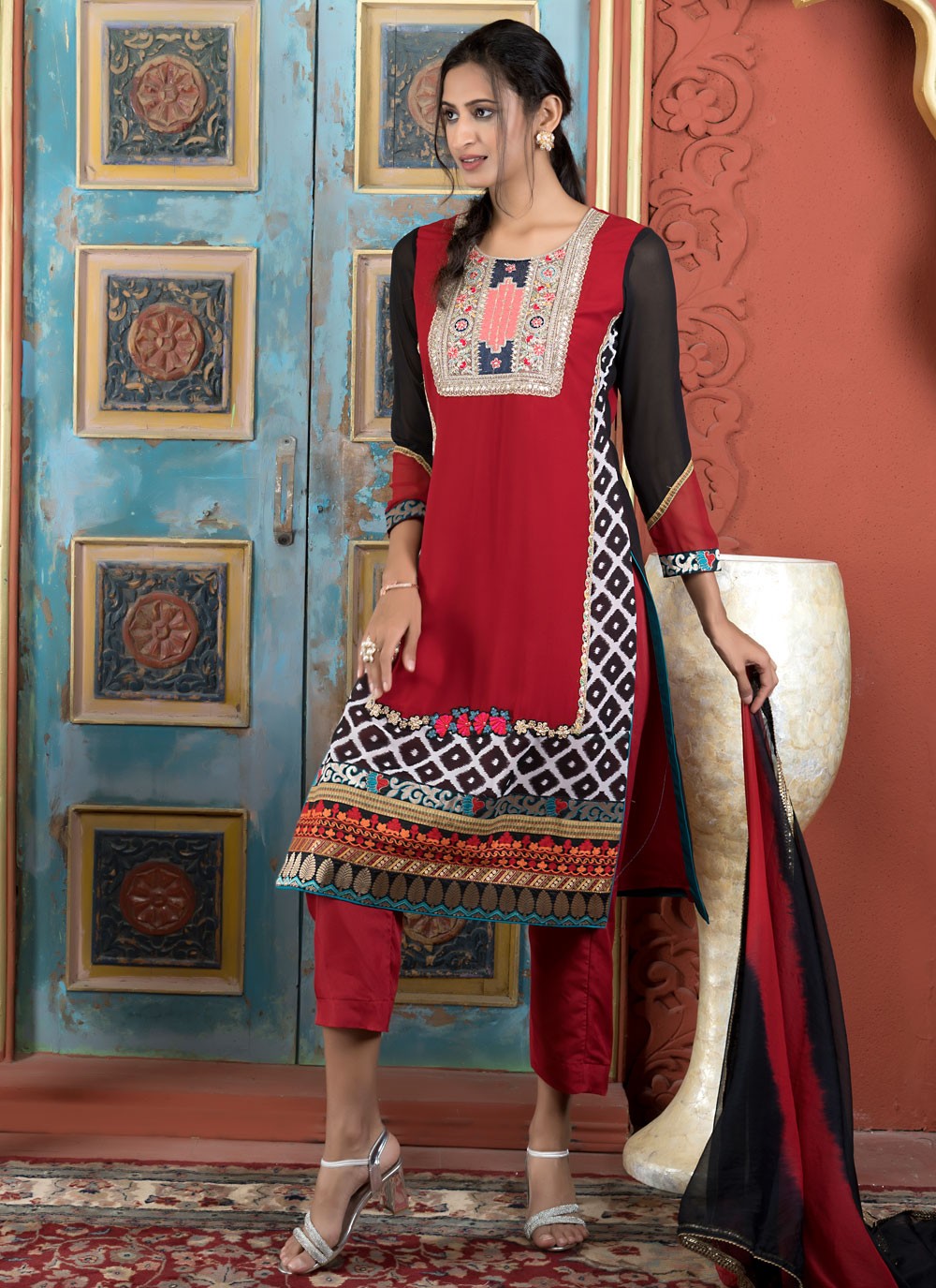 Georgette Salwar Suit - T3260