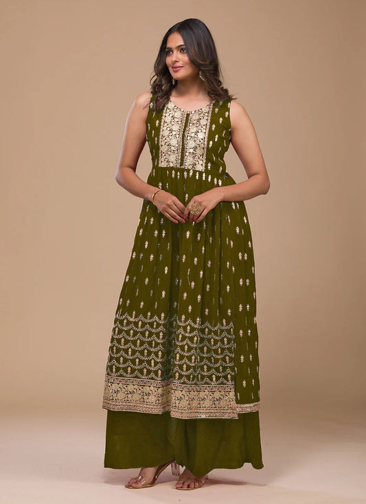 Georgette Salwar Suit - T1333