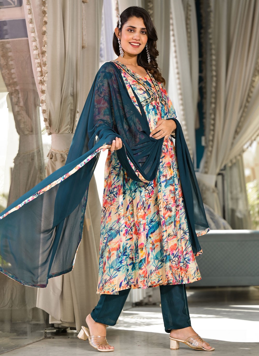 Georgette Salwar Suit - T2190