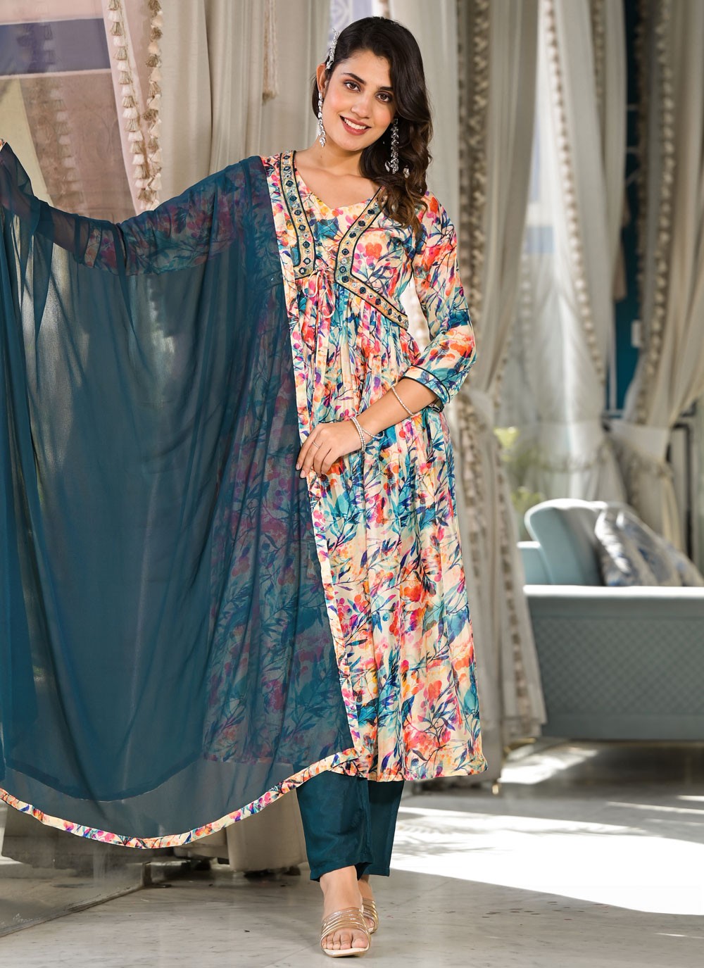 Georgette Salwar Suit - T2190