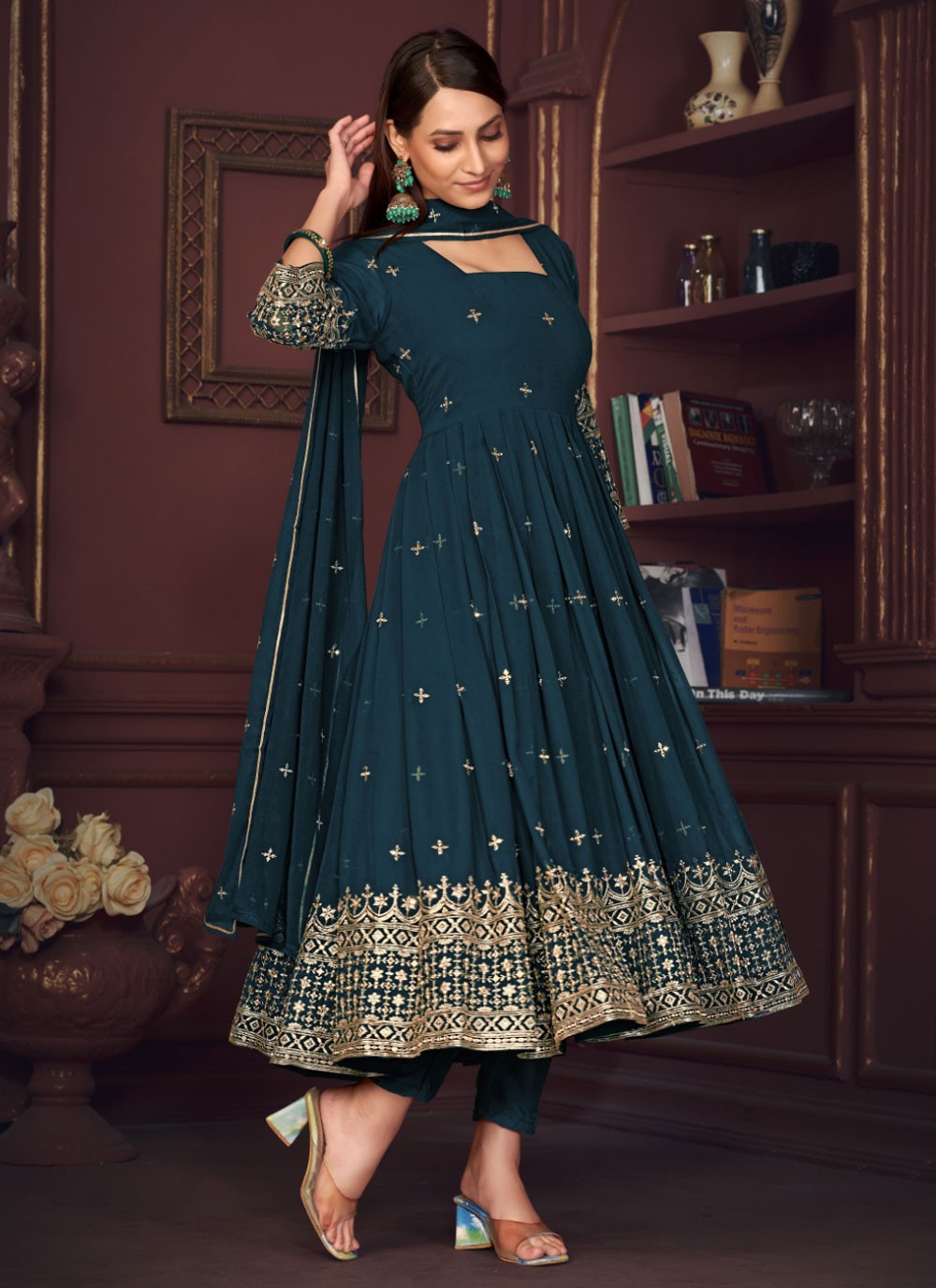 Georgette Salwar Suit - T2254