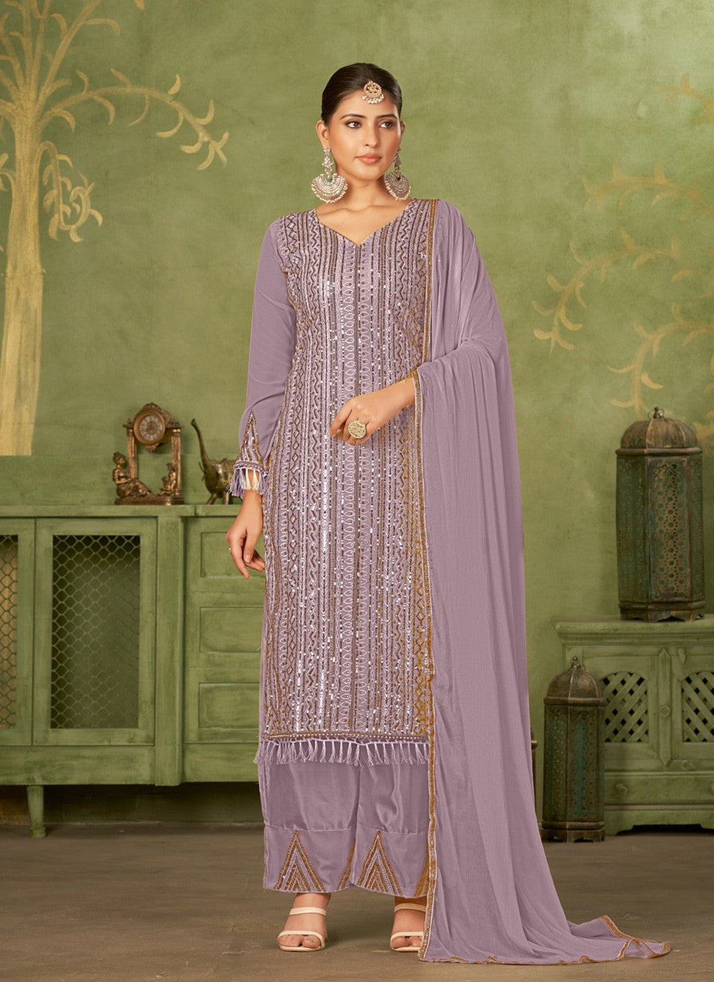 Georgette Salwar Suit - T2706