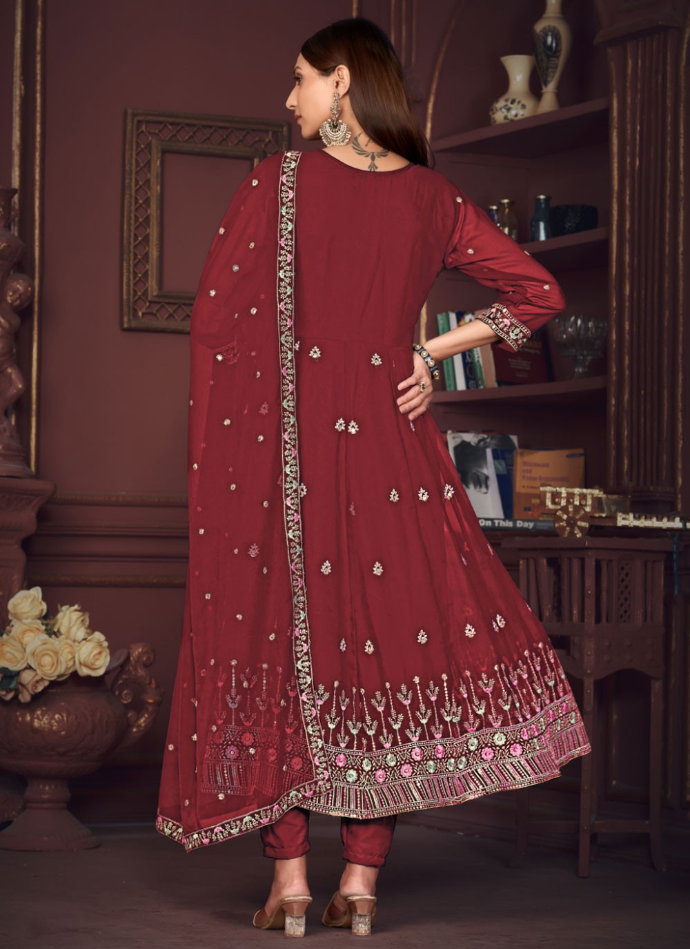 Georgette Salwar Suit - T2258