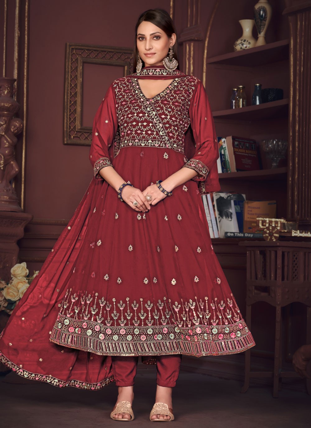 Georgette Salwar Suit - T2258