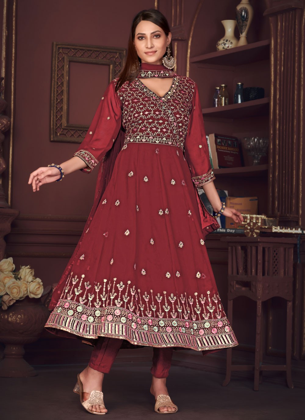 Georgette Salwar Suit - T2258