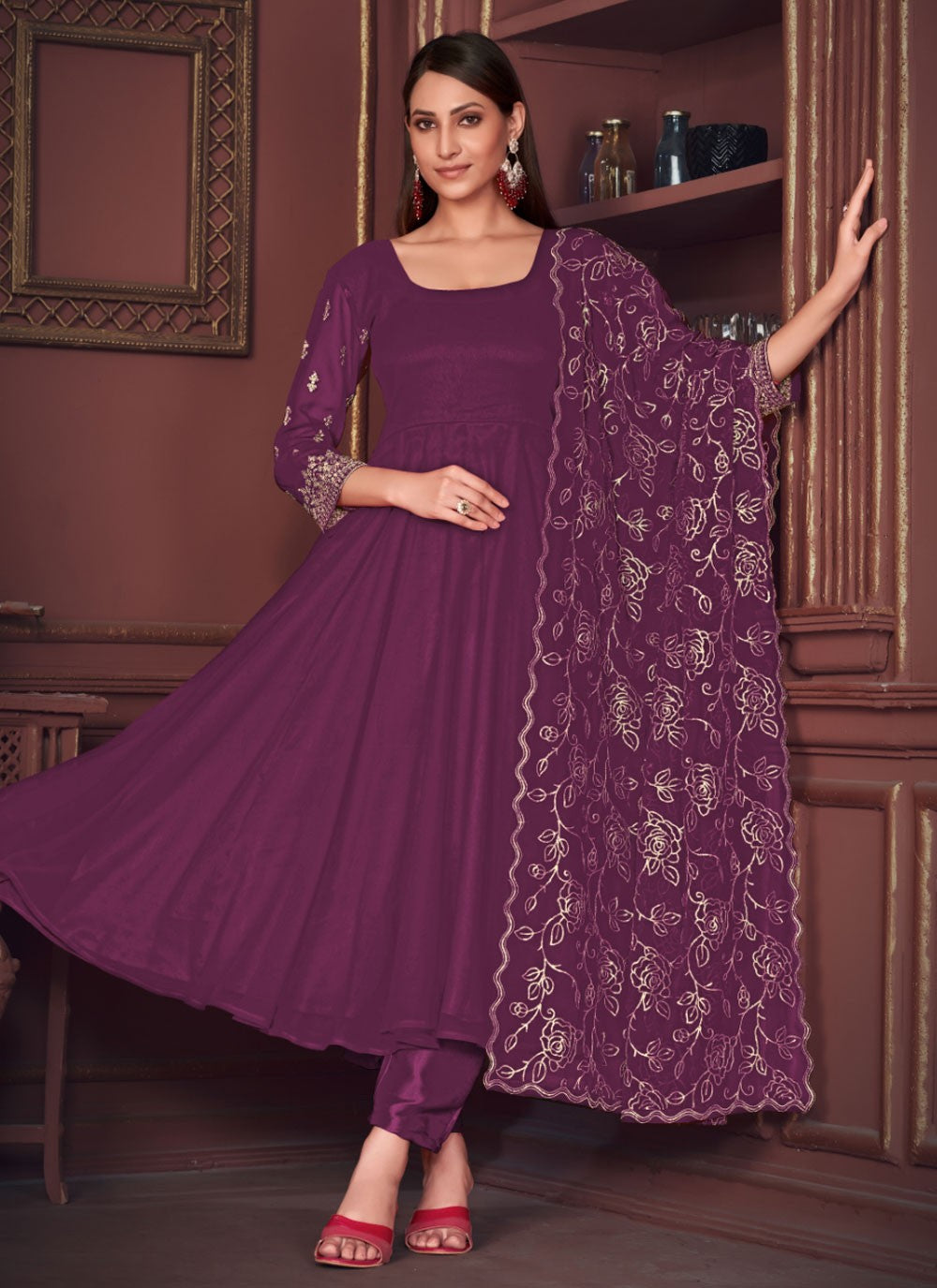 Georgette Salwar Suit - T2265