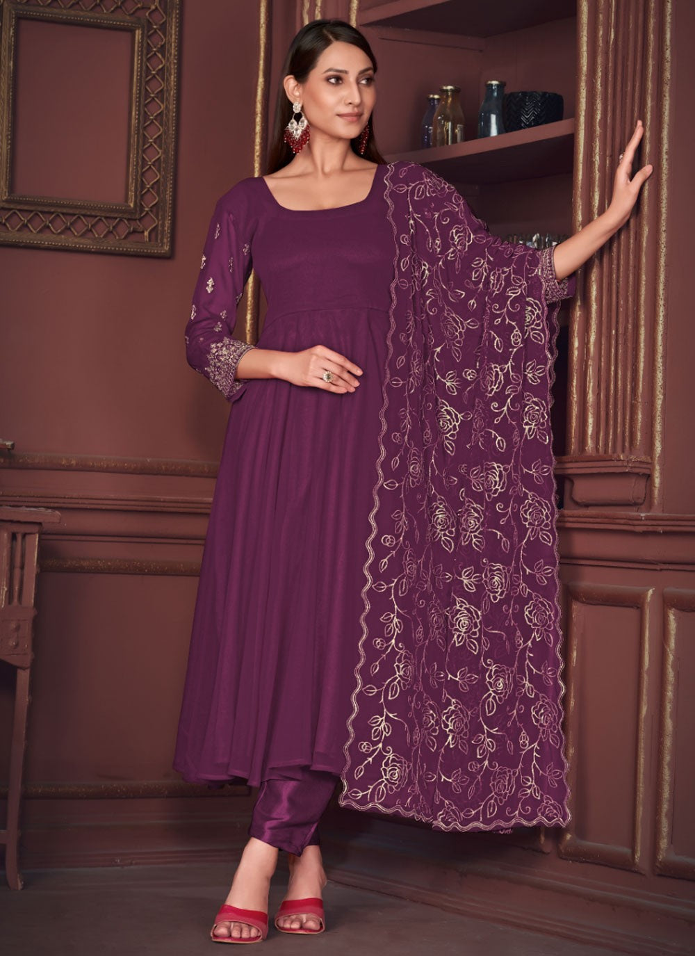 Georgette Salwar Suit - T2265