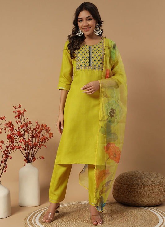 Embroidered Cotton Salwar Suit - T4622