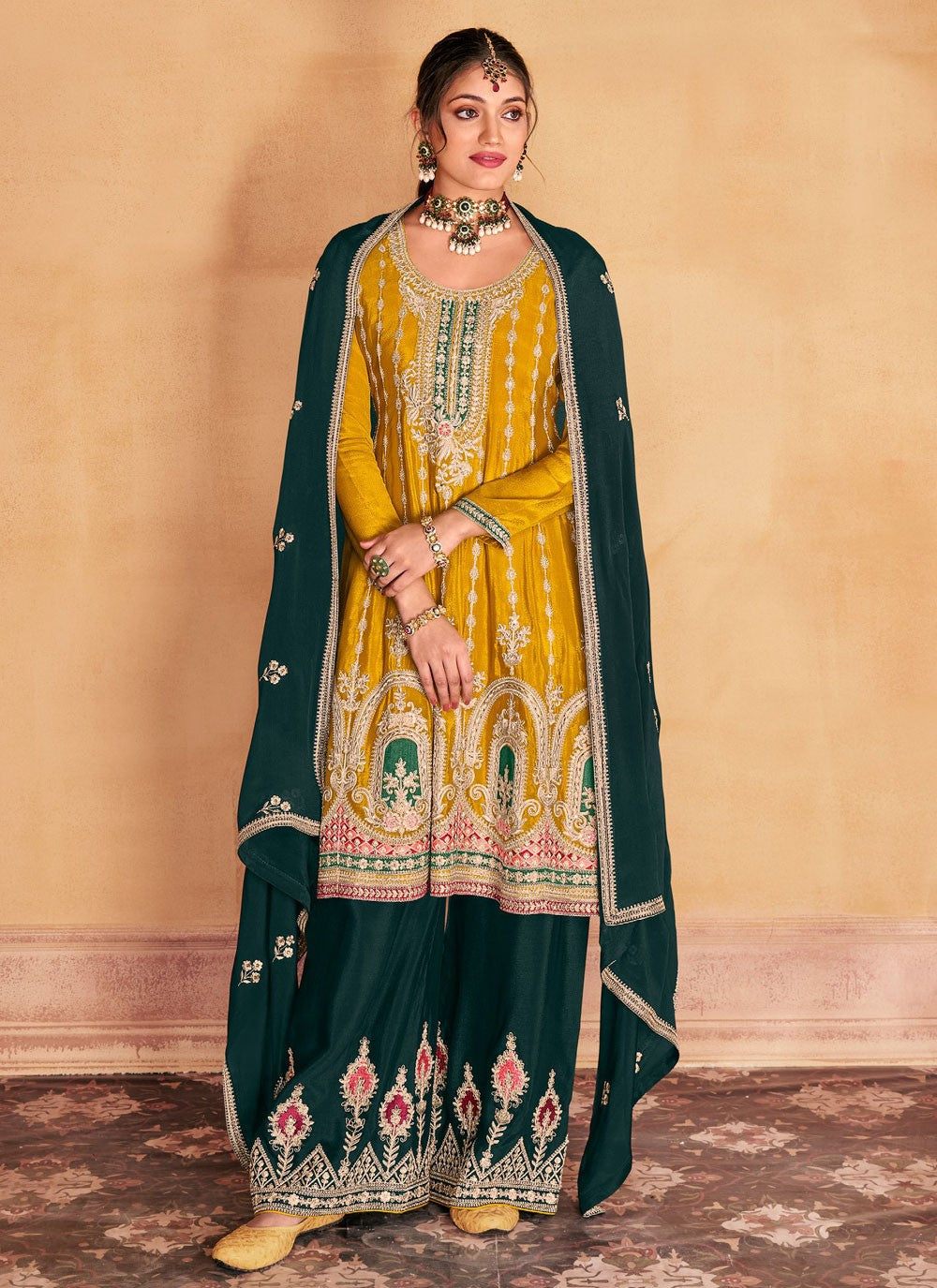 Chinon Salwar Suit - T2390