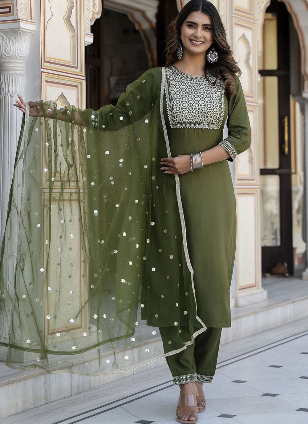 Cotton Salwar Suit - T2219