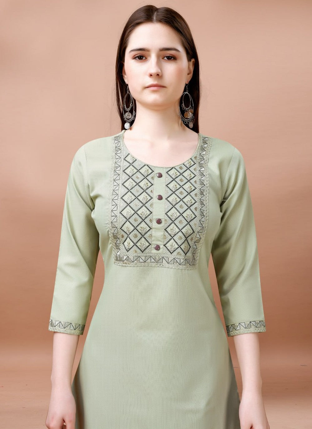 Blended Cotton Salwar Suit - T2147