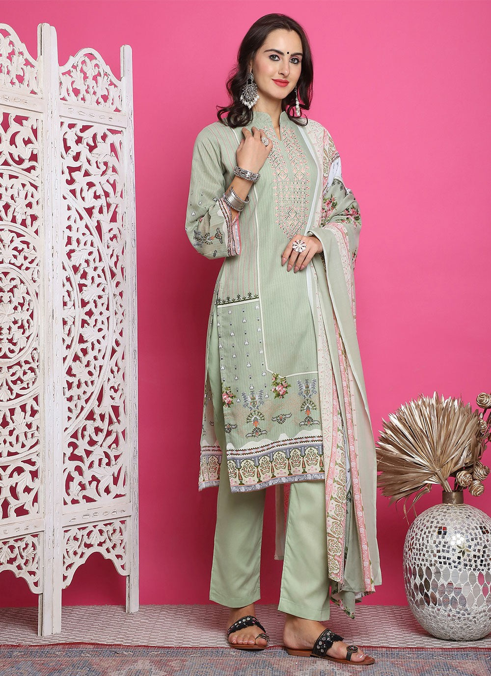 Cotton Salwar Suit - T3169