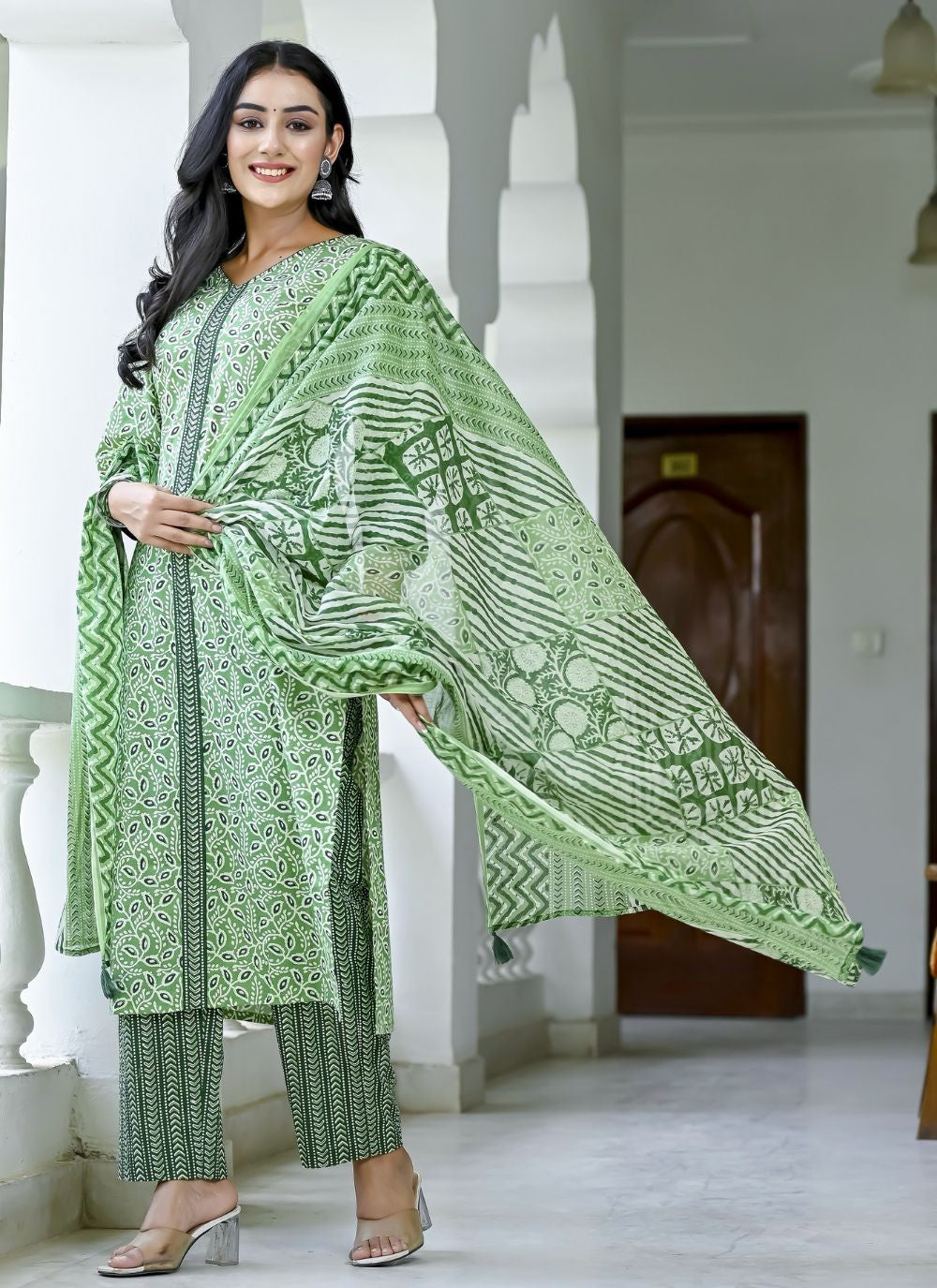 Cotton Salwar Suit - T1763