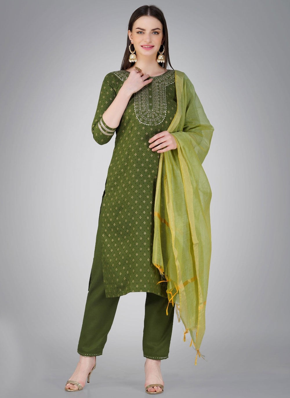 Cotton Salwar Suit - T1668