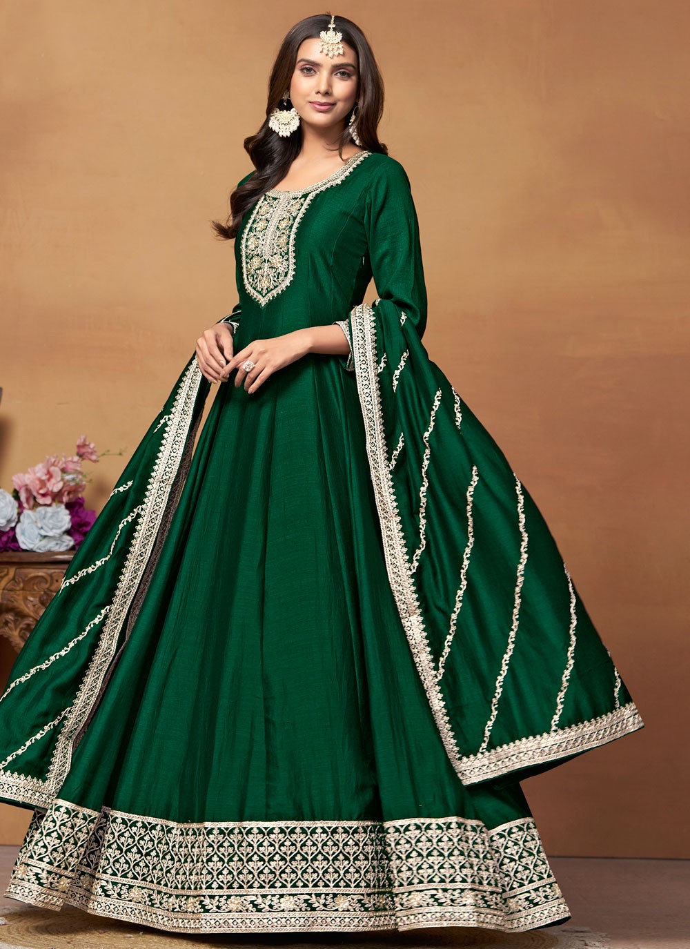 Art Silk Anarkali - T2670