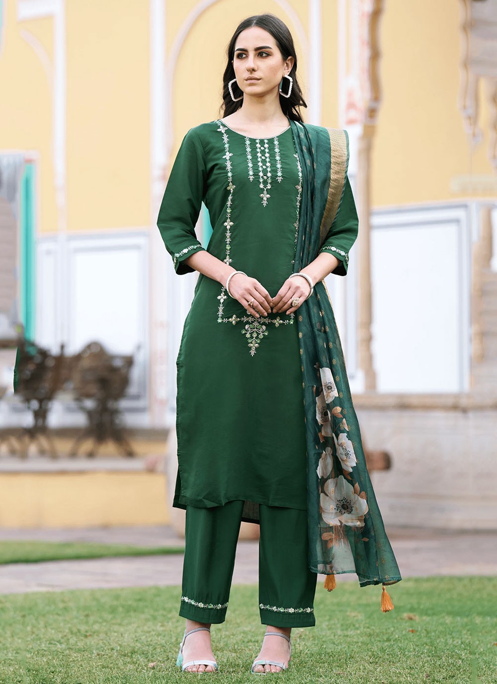 Cotton Silk Salwar Suit - T2896