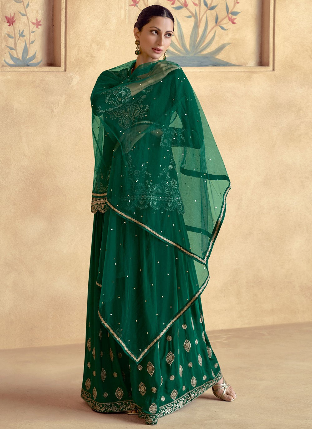 Chinon, Silk Salwar Suit - T3982