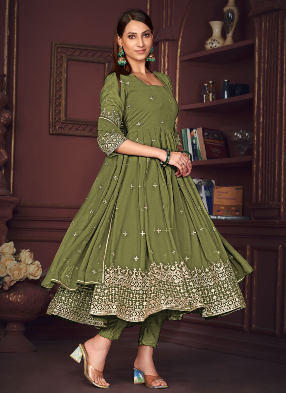 Georgette Salwar Suit - T2254