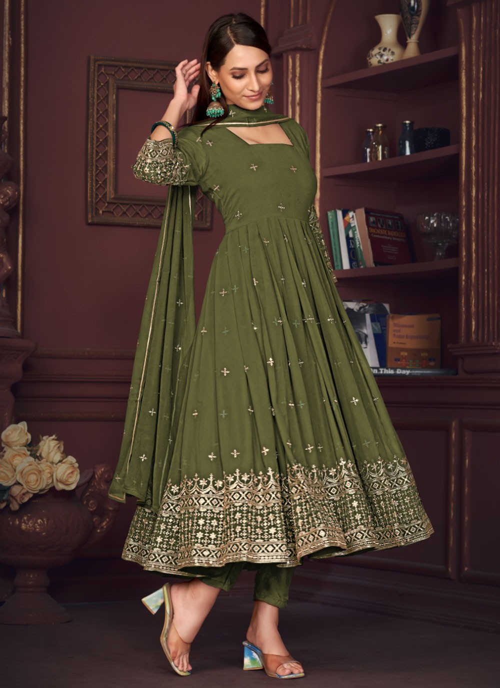 Georgette Salwar Suit - T2254