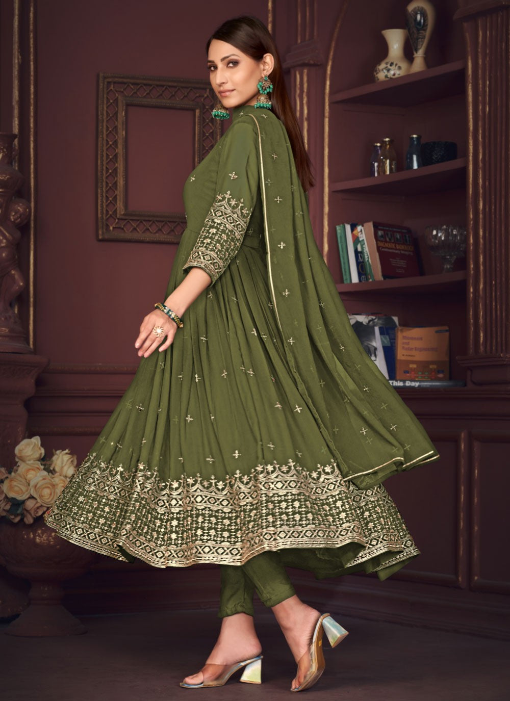 Georgette Salwar Suit - T2254