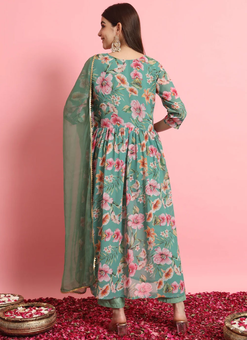 Georgette Salwar Suit - T2376