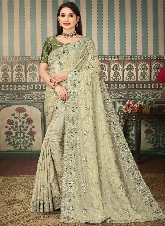 Saree Embroidered Georgette Saree - S1964