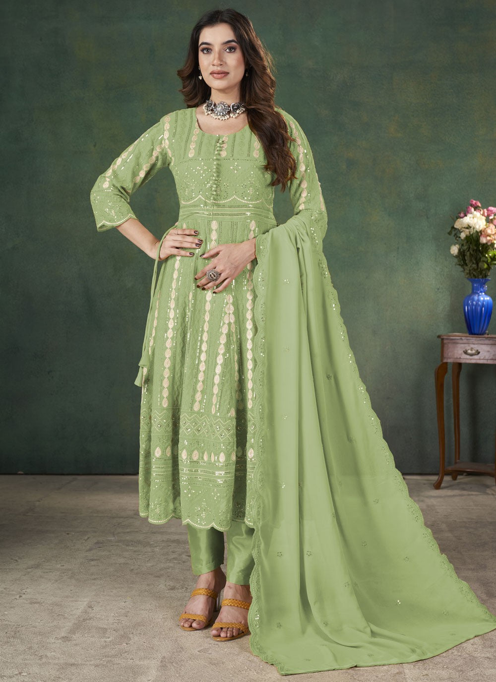 Georgette Salwar Suit - T3687