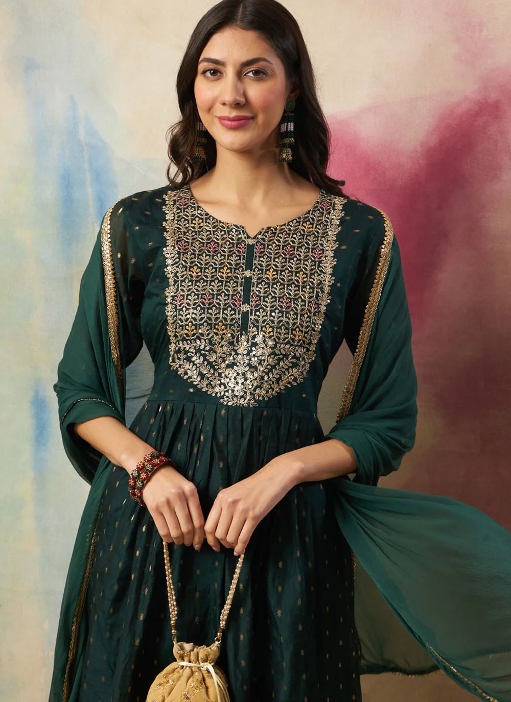 Cotton Silk Salwar Suit - T2740