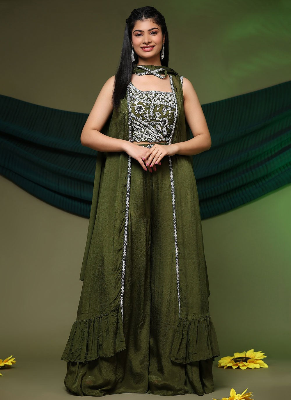 Chinon Salwar Suit - T2718