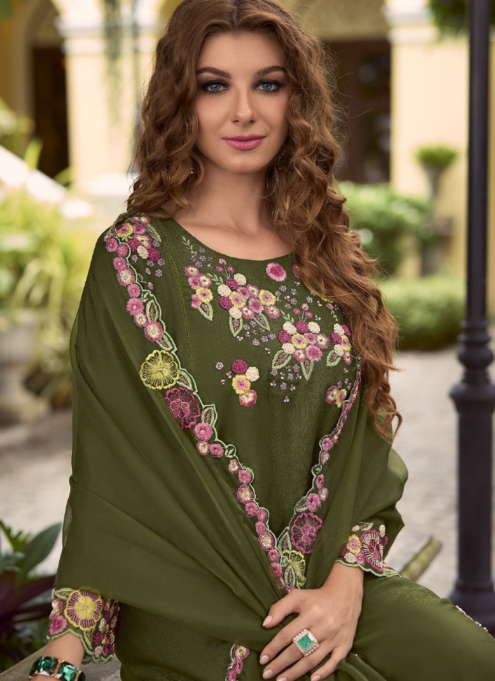 Viscose Salwar Suit - T3617