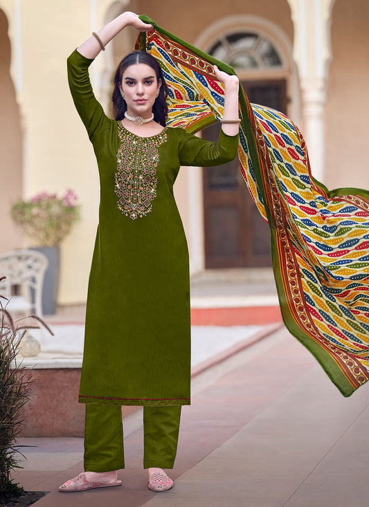 Rayon, Viscose Salwar Suit - T3035