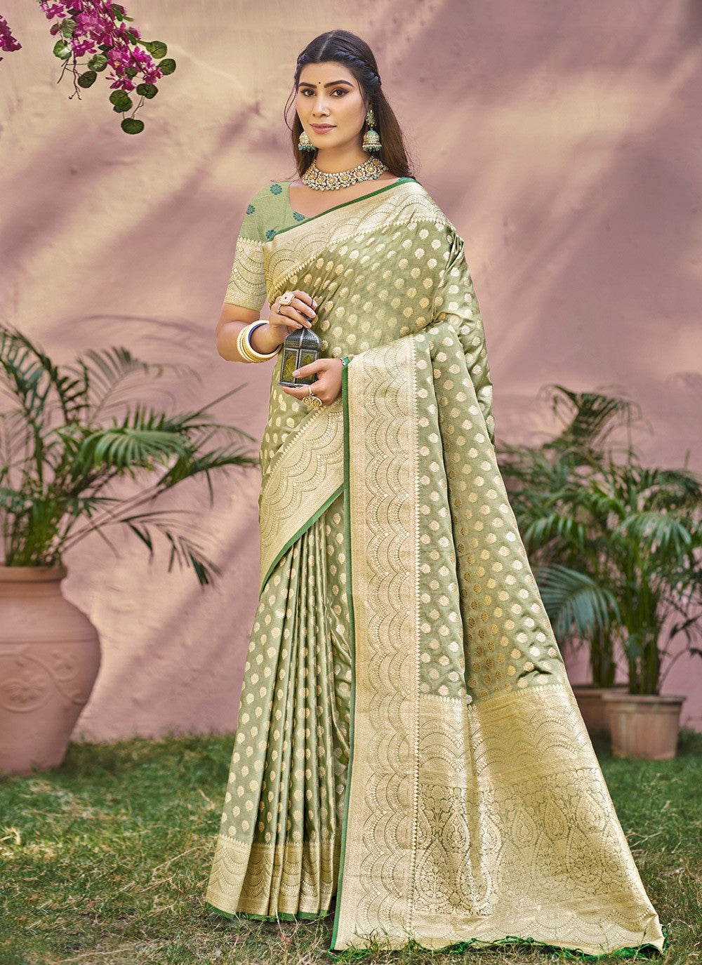 Printed Silk Saree - S12240