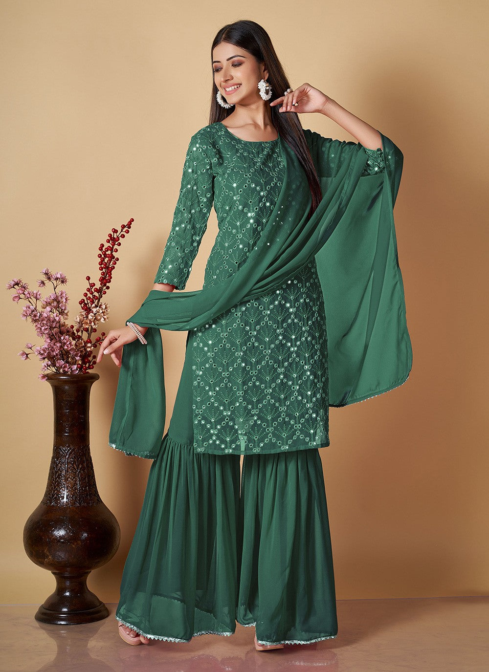 Georgette Salwar Suit - T1195