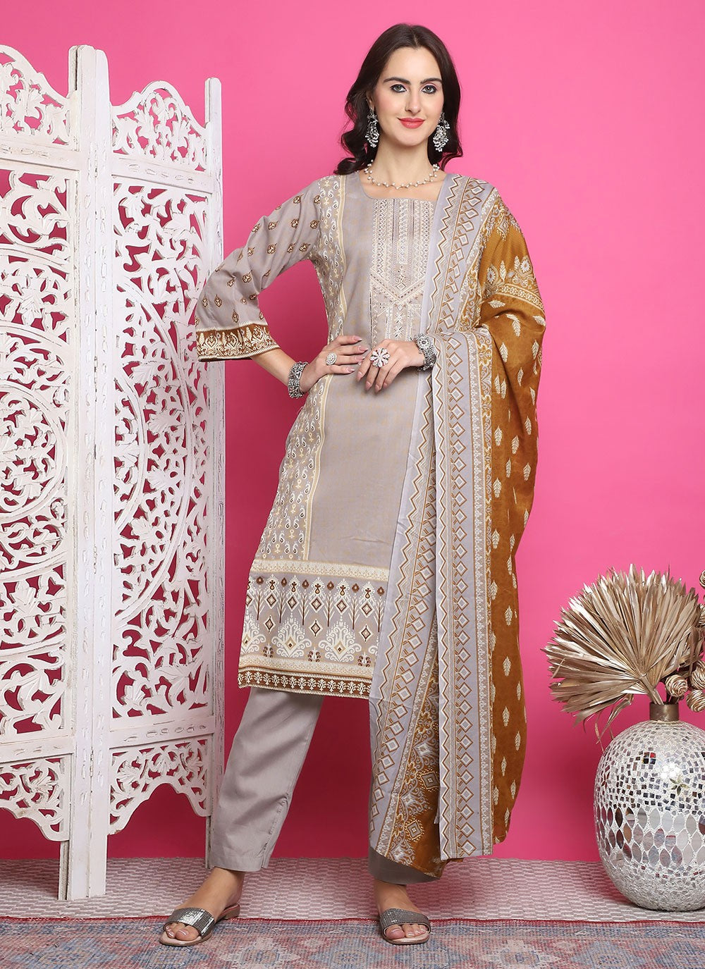 Cotton Salwar Suit - T3169