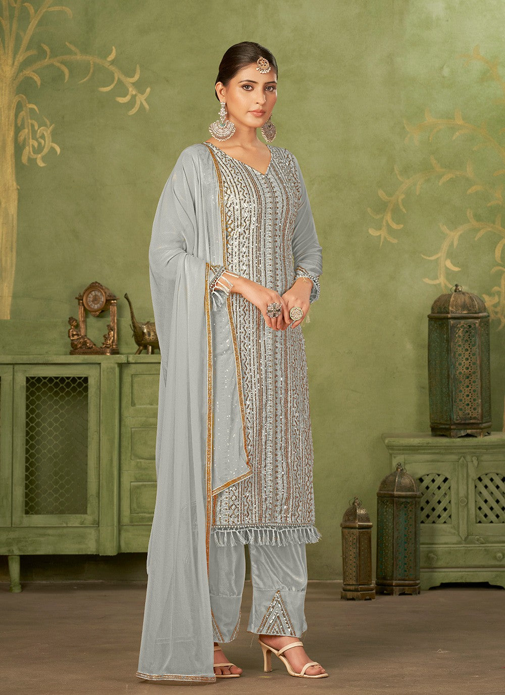 Georgette Salwar Suit - T2706