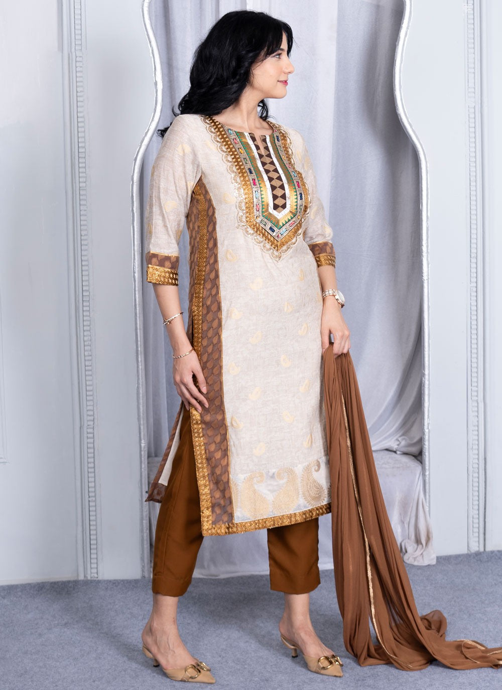 Georgette Salwar Suit - T3918