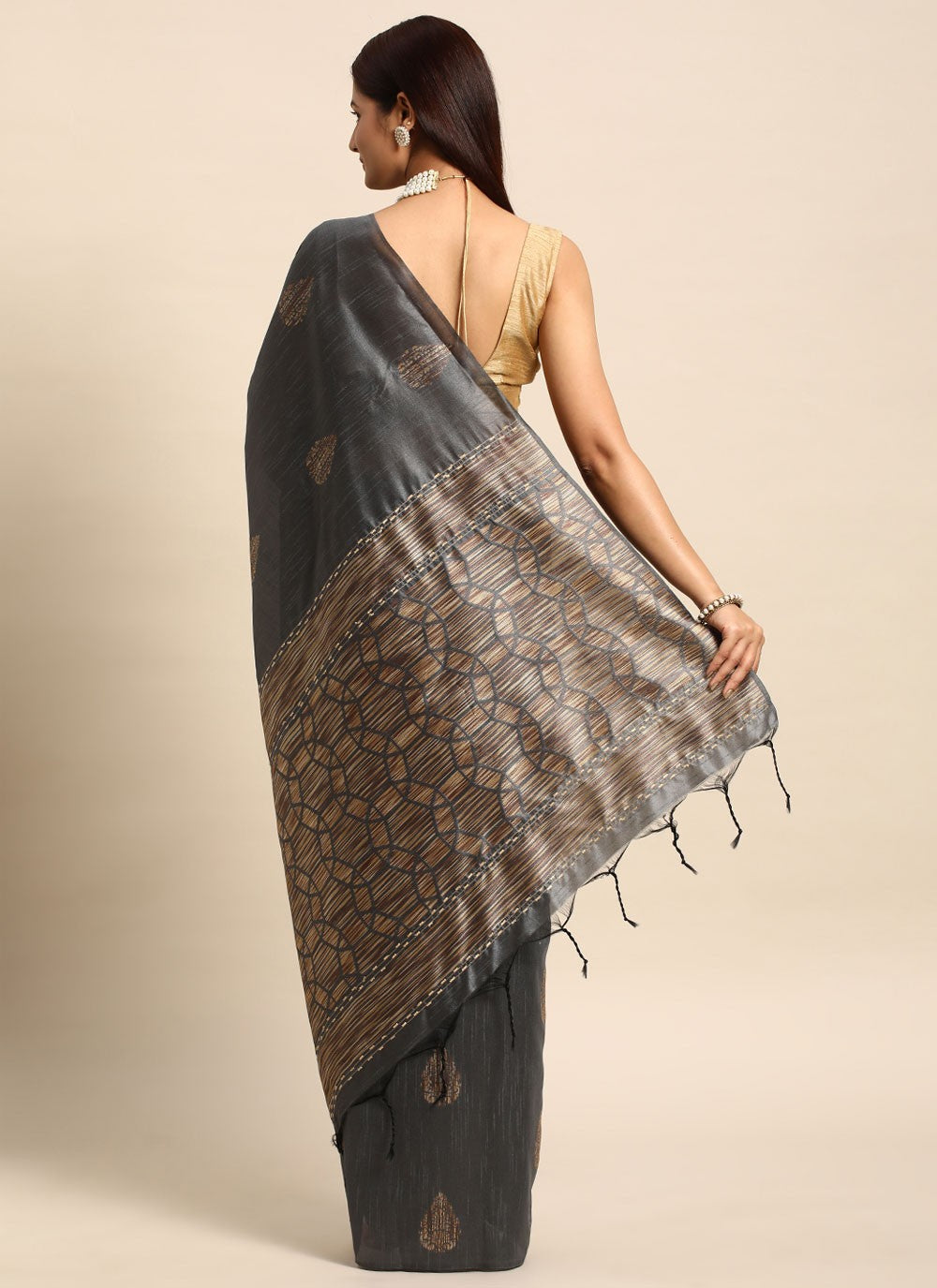 Woven Handloom Silk Saree - S11871