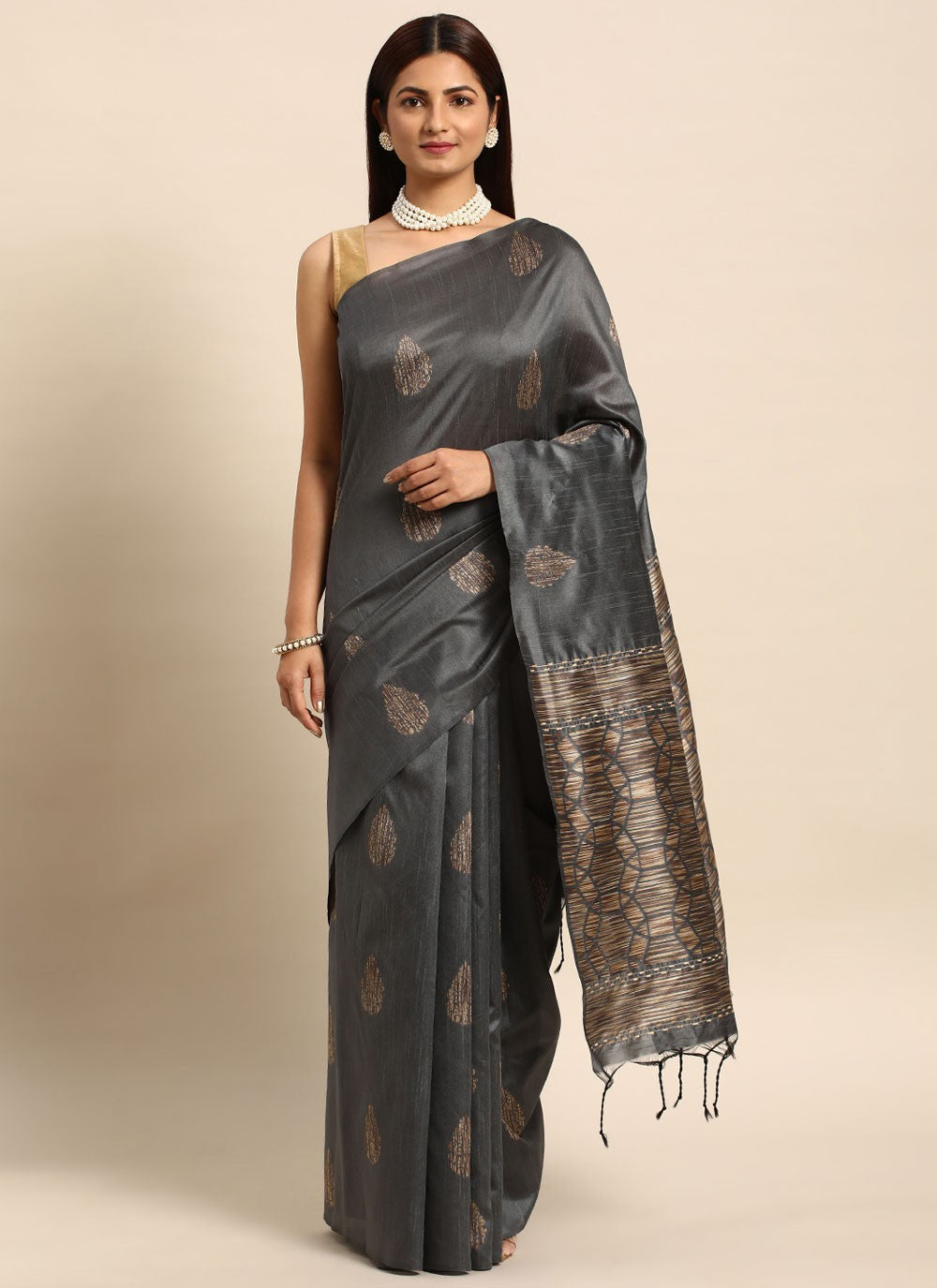 Woven Handloom Silk Saree - S11871