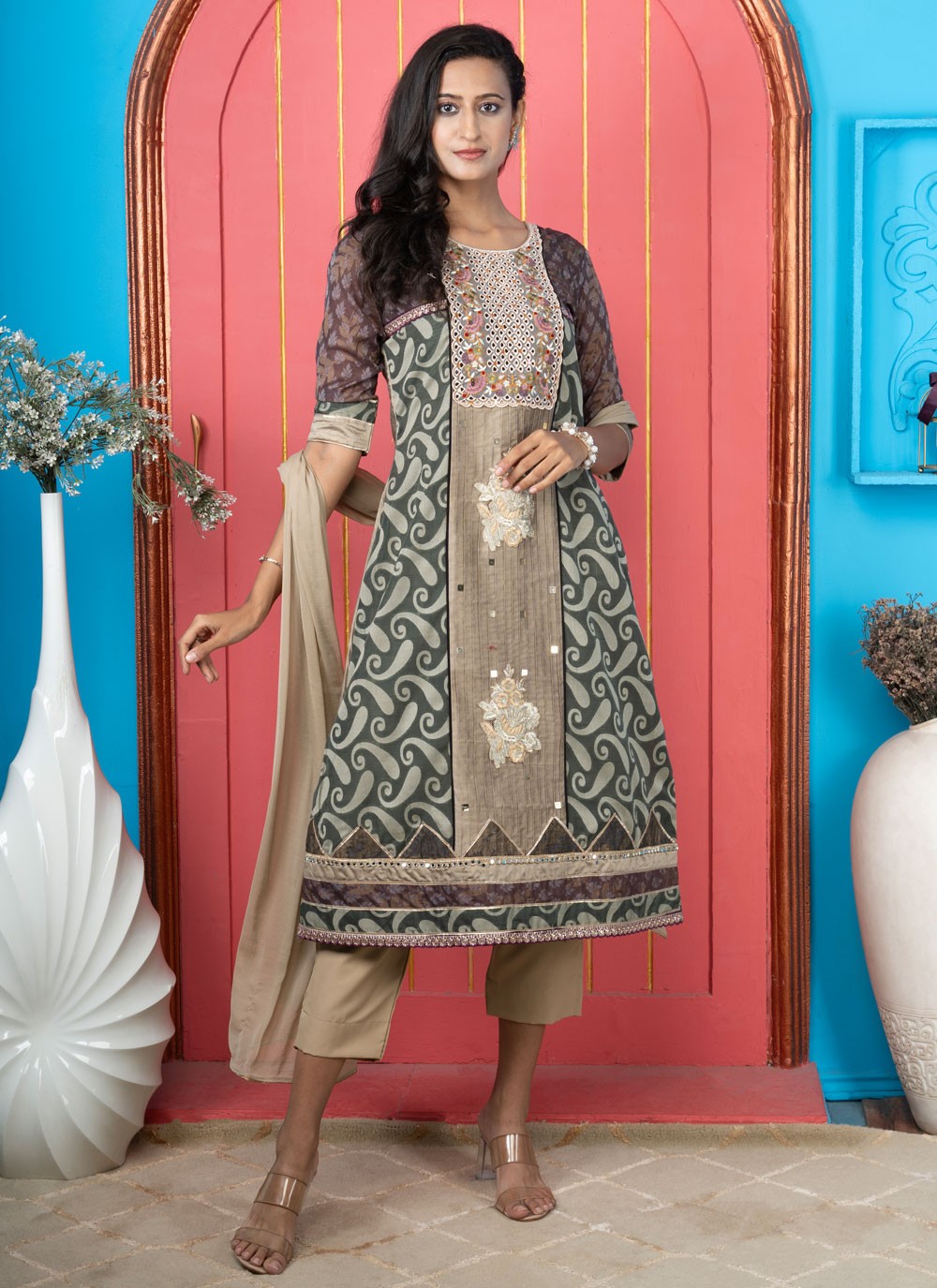 Georgette Salwar Suit - T3270