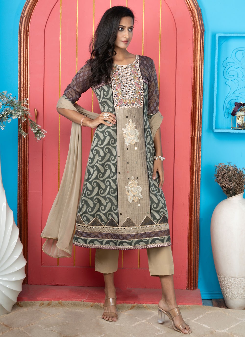 Georgette Salwar Suit - T3270