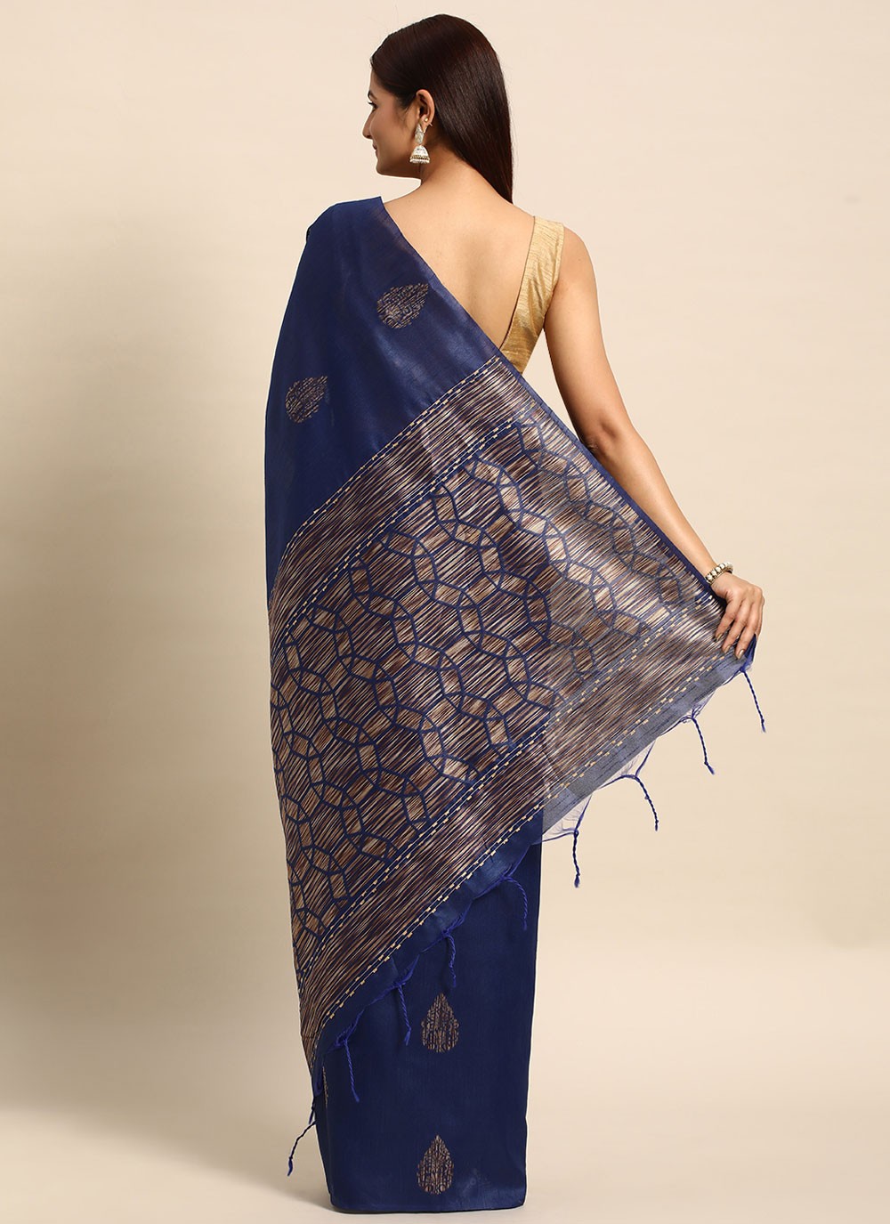 Woven Handloom Silk Saree - S11871