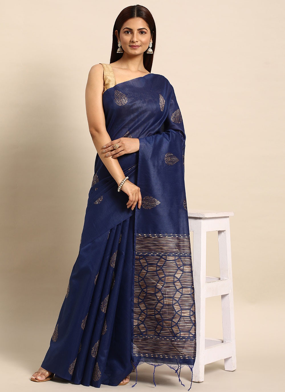 Woven Handloom Silk Saree - S11871