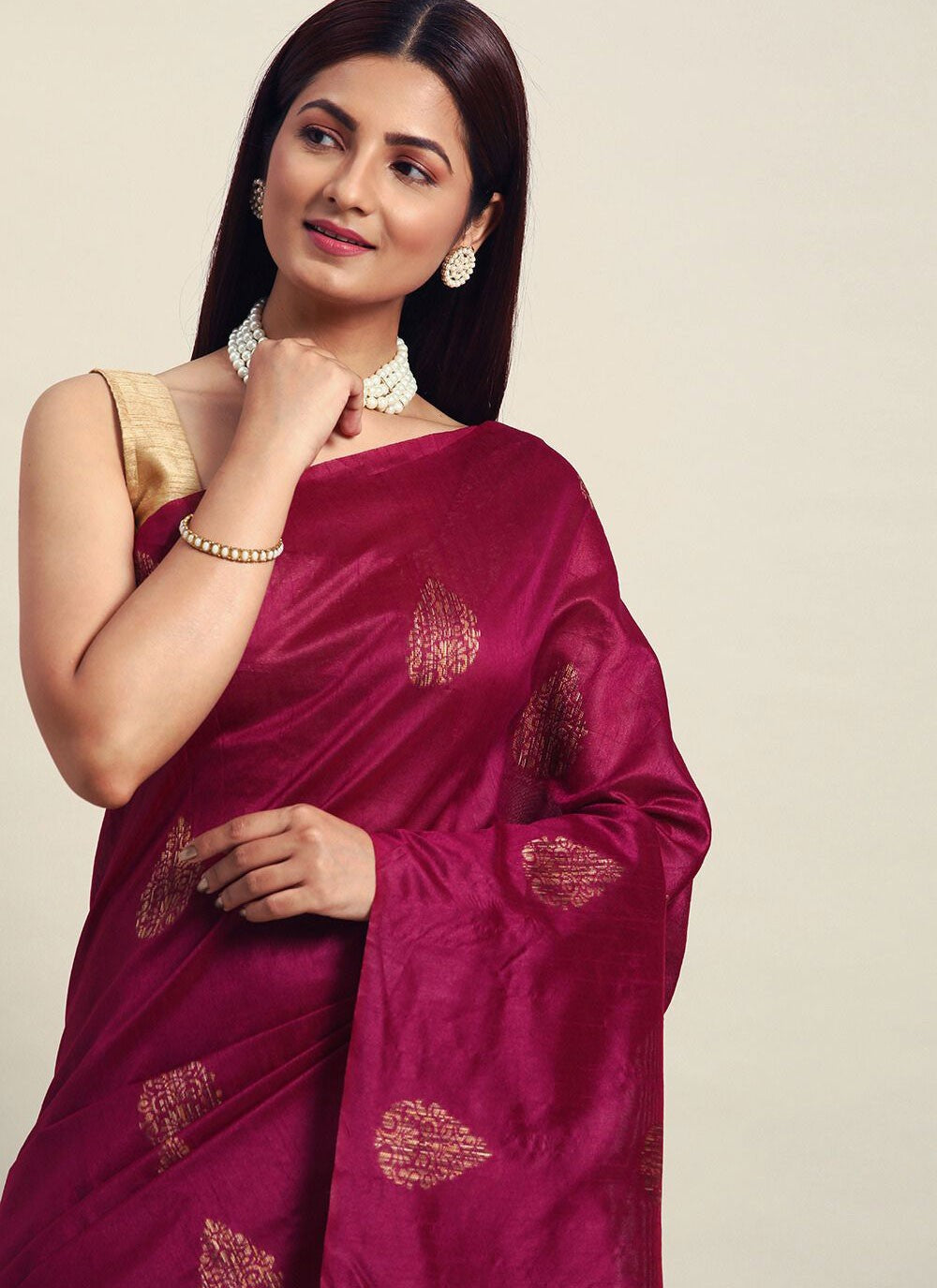 Woven Handloom Silk Saree - S11871