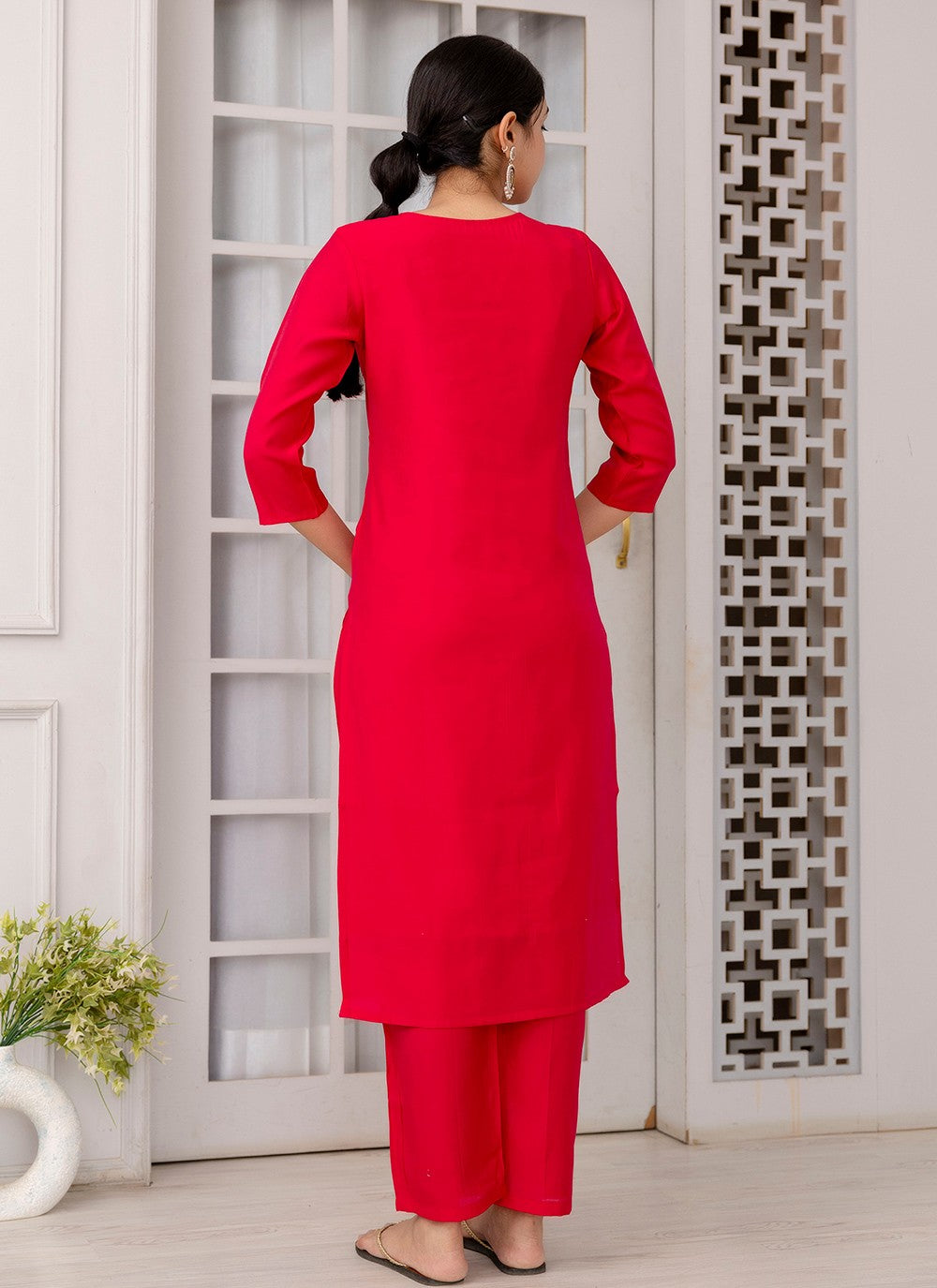 Viscose Pant Style Suit - T3623