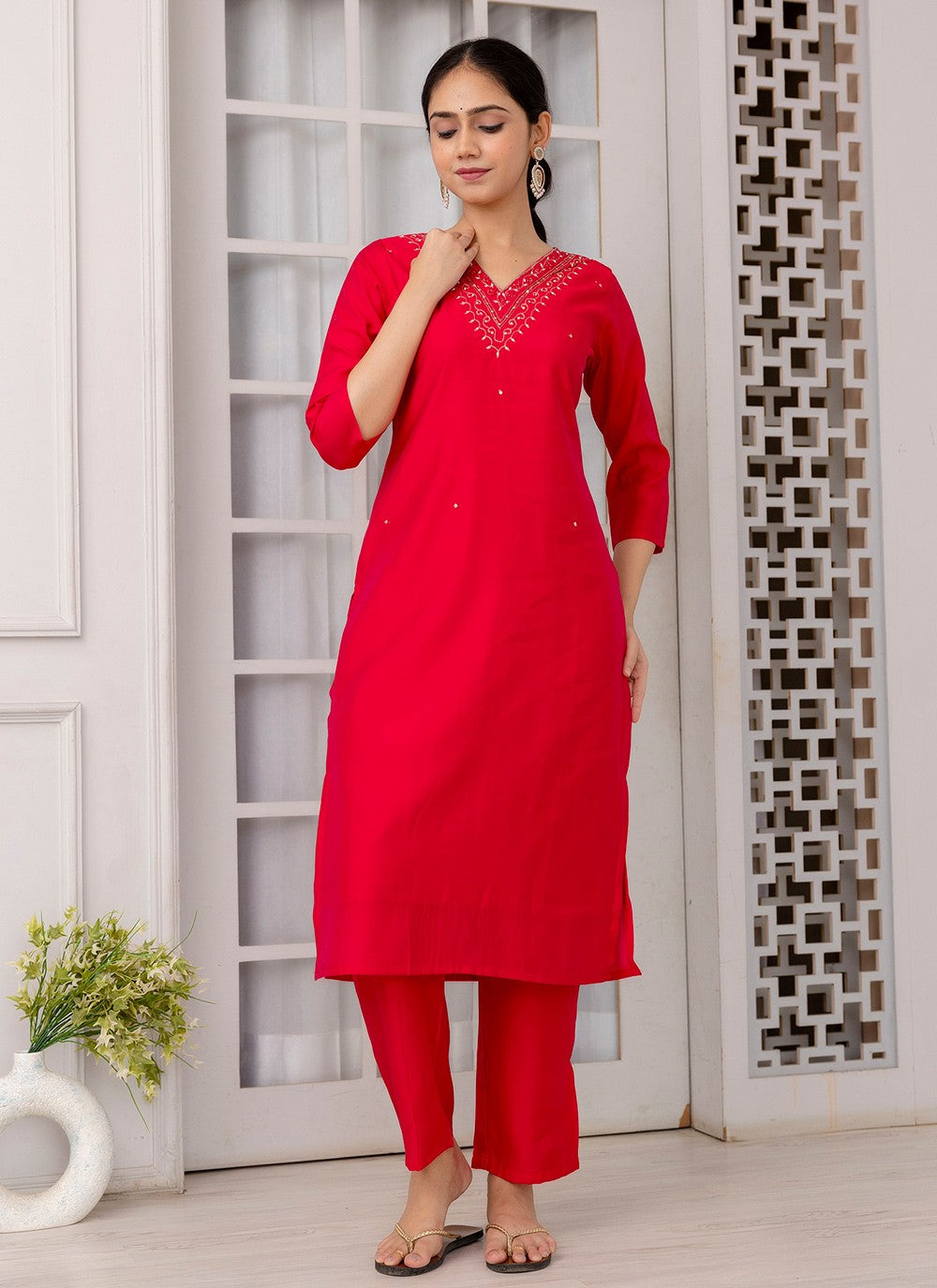 Viscose Pant Style Suit - T3623